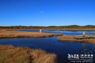 蓝色的七星湖,神秘仙境，七星映月，碧波荡漾